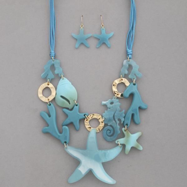 STARFISH SEA LIFE NECKLACE