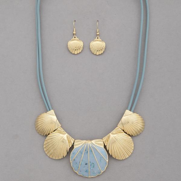 SEASHELL LINK NECKLACE