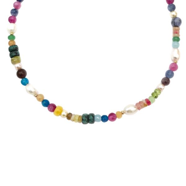MIXED BEAD NECKLACE