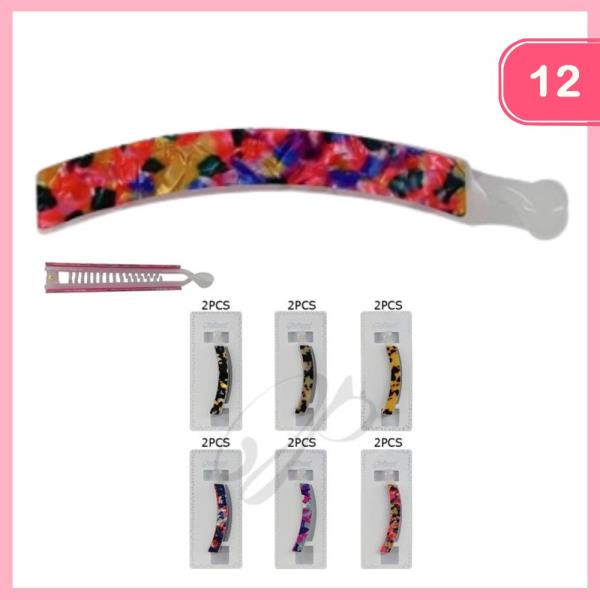 BANANA HAIR CLIP (12 UNITS)