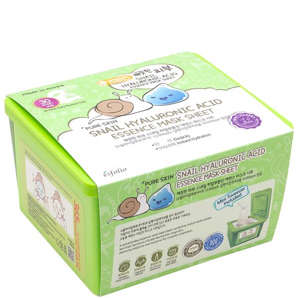 SNAIL HYALURONIC ACID 30 ESSENCE MASK SHEET