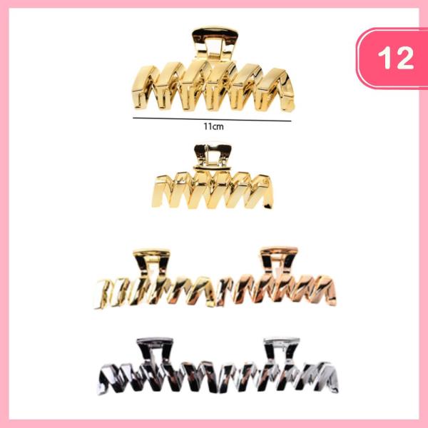 HAIR CLAW CLIP (12 UNITS)