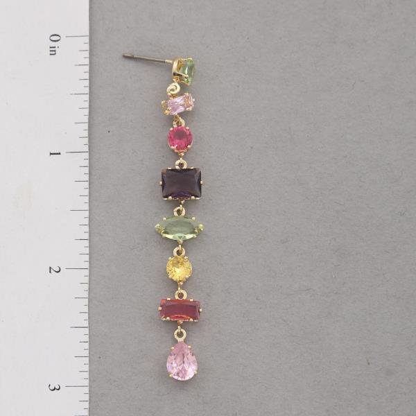 SODAJO CZ DANGLE EARRING