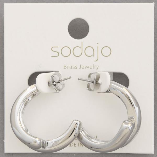 SODAJO GOLD DIPPED EARRING