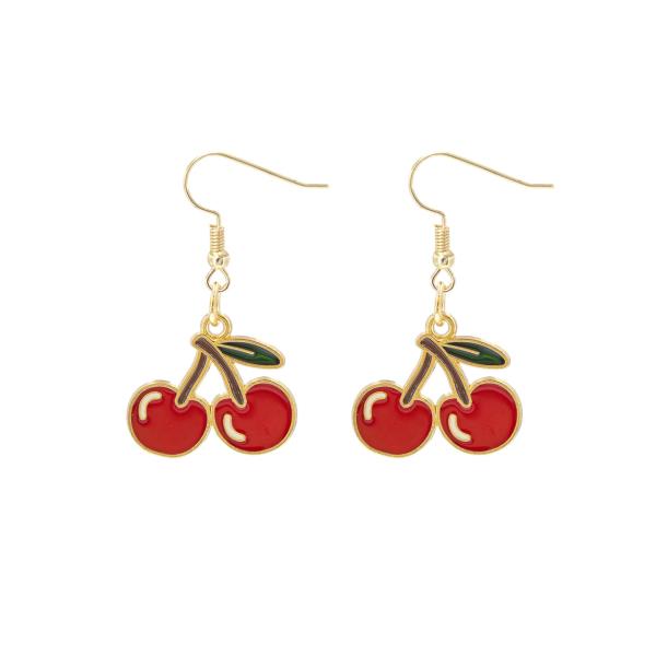CHERRY DANGLE EARRING