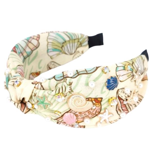 SEA LIFE DECO STUDDED HEADBAND