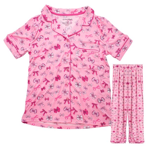 VINTAGE SLEEPWEAR TOP AND PANTS SET