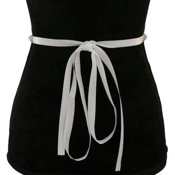 TEARDROP CIRCLE RHINESTONE BELT
