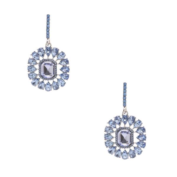 RHINESTONE DANGLE EARRING
