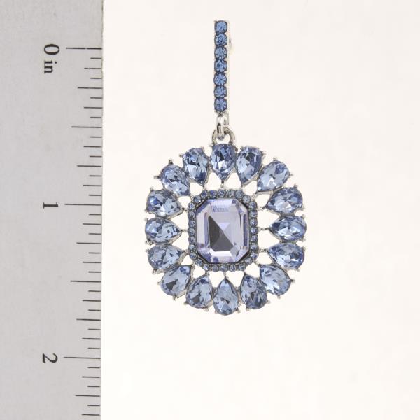 RHINESTONE DANGLE EARRING