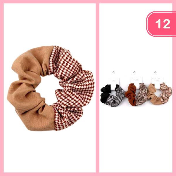 HAIR SCRUNCHIE (12 UNITS)