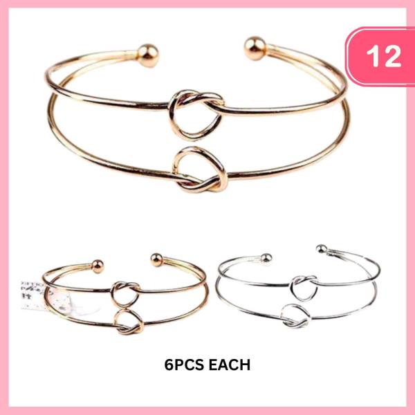 KNOT CUFF BRACELET (12 UNITS)