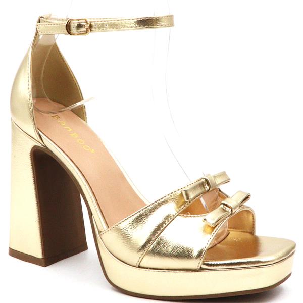 MINI BOW PLATFORM W ANKLE STRAP 12 PAIRS