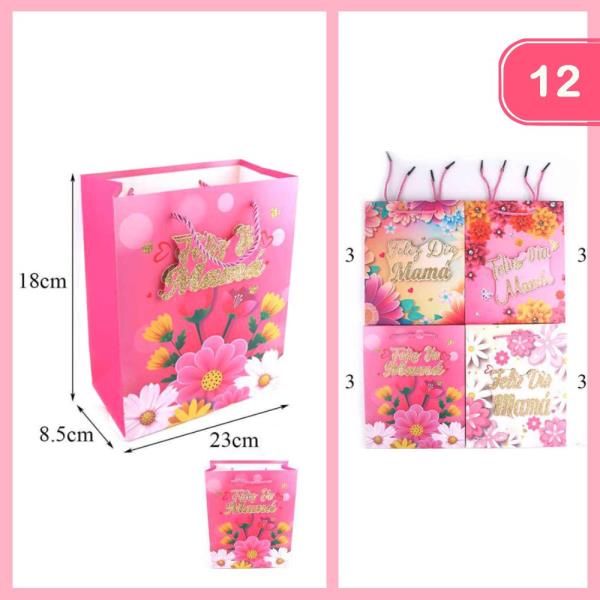 FELIZ DIA MAMA GIFT BAG (12 UNITS)