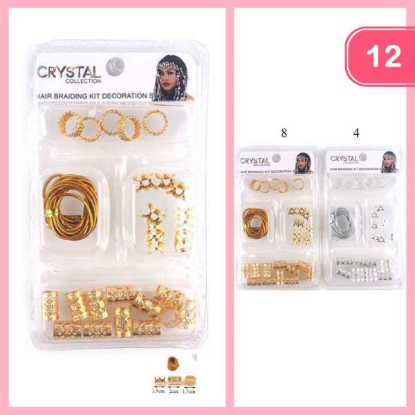 HAIR BRAIDING KIT (12 UNITS)
