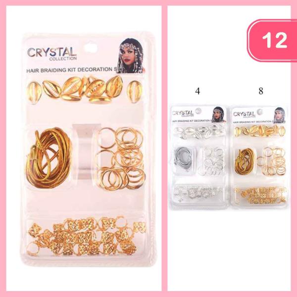 HAIR BRAIDING KITS(12 UNITS)