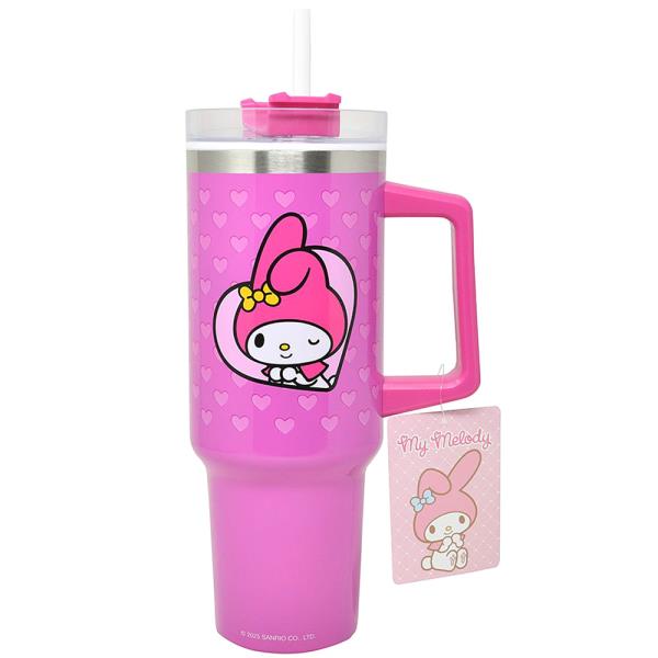 MY MELODY 40OZ TRAVEL TUMBLER