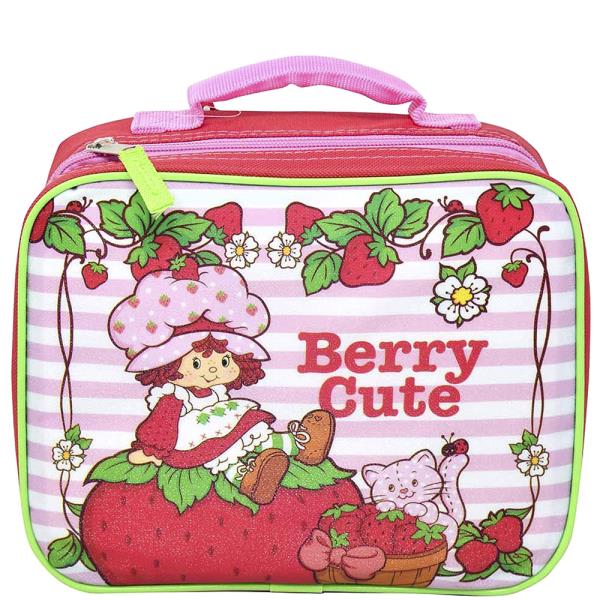 STRAWBERRY SHORTCAKE HELLO KITTY RECTANGLE LUNCH BAG