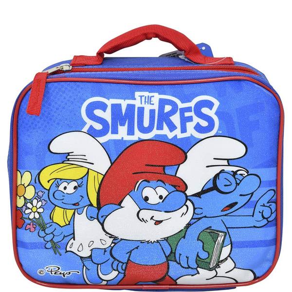 SMURFS RECTANGLE LUNCH BAG