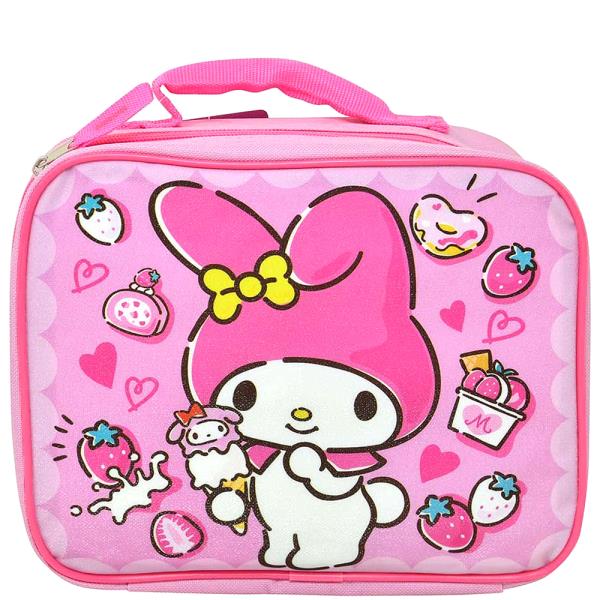 HELLO KITTY MY MELODY RECTANGLE LUNCH BAG