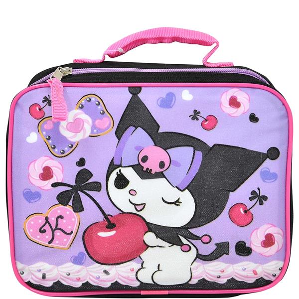 HELLO KITTY KUROMI RECTANGLE LUNCH BAG