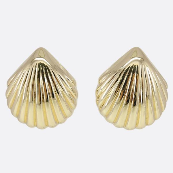 SEASHELL METAL EARRING