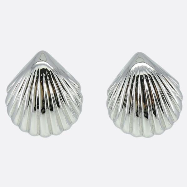 SEASHELL METAL EARRING