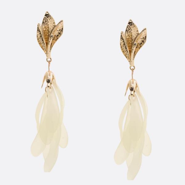 BEADED DANGLE EARRING