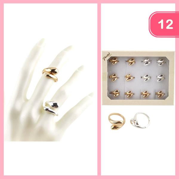 CHUNKY WRAP AROUND RING (12 UNITS)
