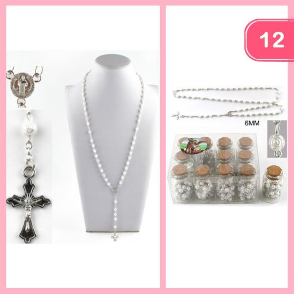 BEADED ROSARY (12 UNITS)