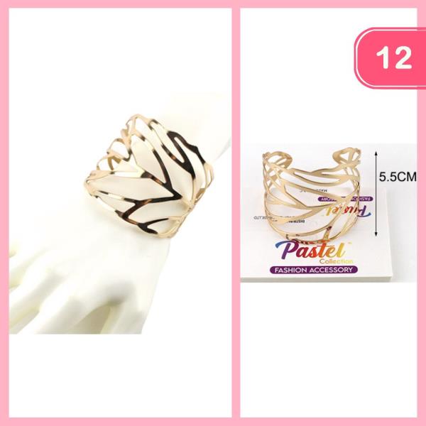 CUFF BRACELET (12 UNITS)
