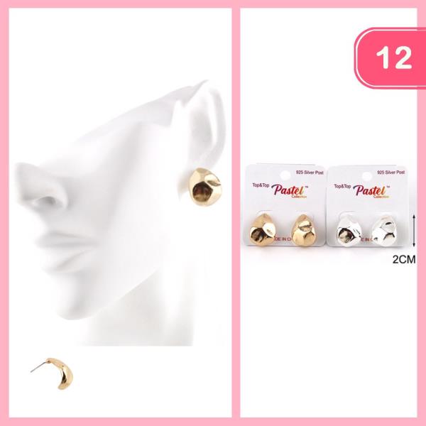 POST  EARRING (12 UNITS)