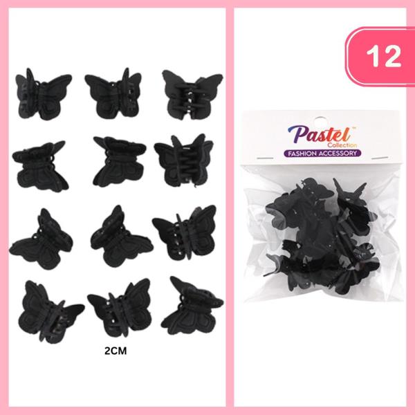 MINI HAIR CLAW CLIP (12 UNITS)