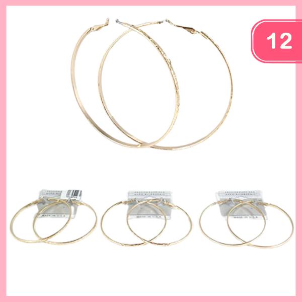 HOOP EARRING (12 UNITS)