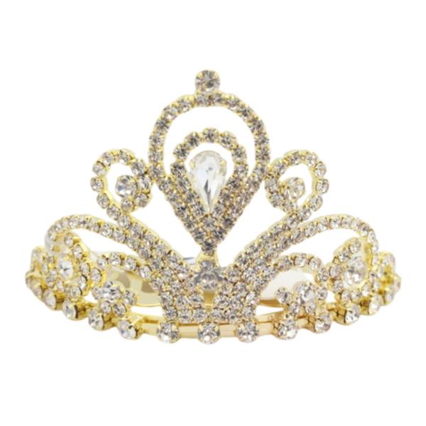 RHINESTONE MINI TIARA