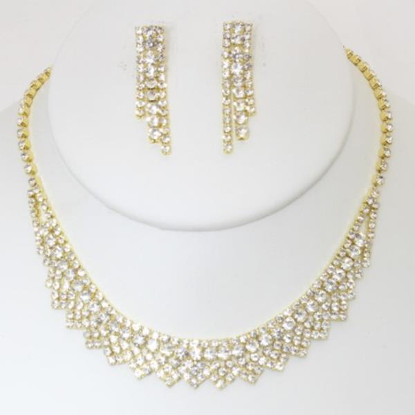 RHINESTONE NECKLACE