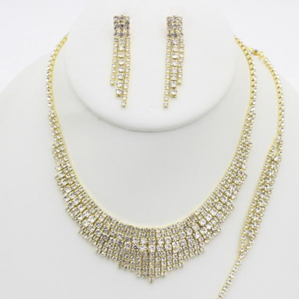 RHINESTONE NECKLACE