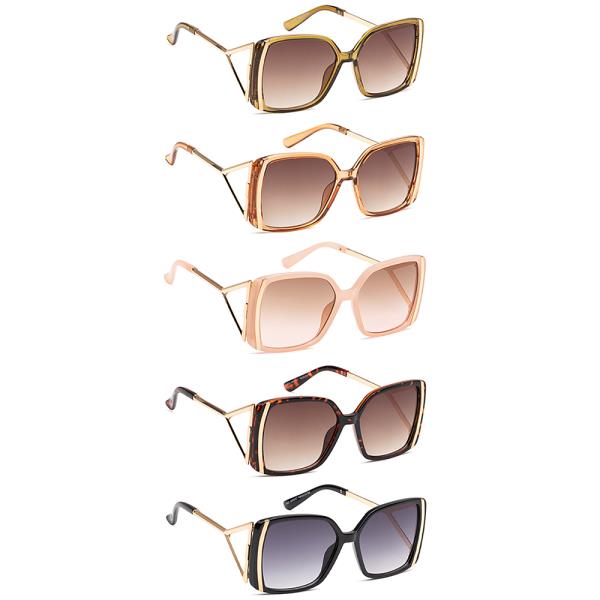 CHIC SQUARED SUNGLASSES 1DZ