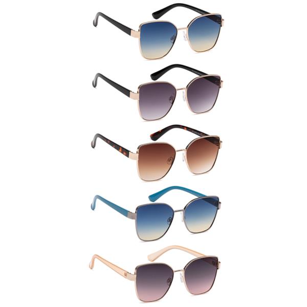 MODERN SQUARED SUNGLASSES 1DZ