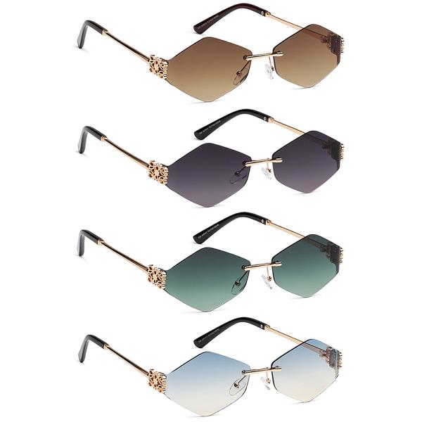 GEOMETRIC SHAPED STYLE SUNGLASSES 1DZ