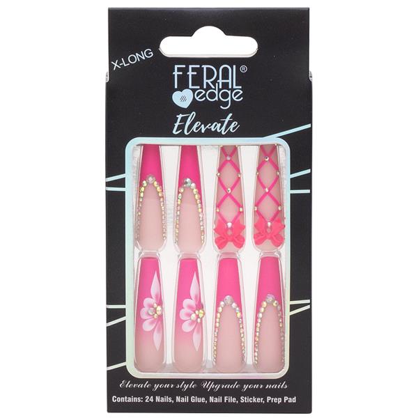 FERAL EDGE DESIGN NAIL DECORATION SET