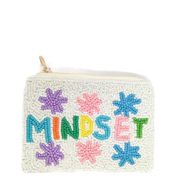 MINDSET SEED BEAD COIN PURSE