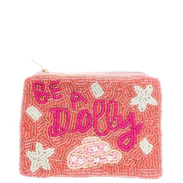 BE A DOLLY STAR SEED BEAD COIN PURSE