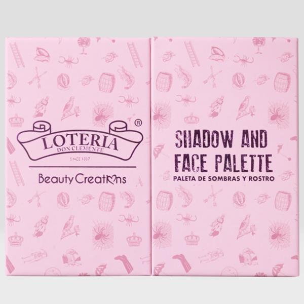 BEAUTY CREATIONS LOTERIA DON CLEMENTE SHADOW AND FACE PALETTE