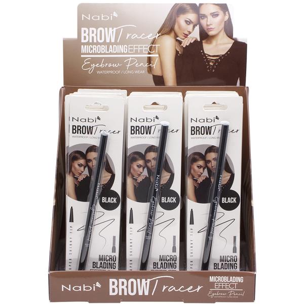NABI BROW TRACER MICROBLADING EFFECT EYEBROW PENCIL (24 UNITS)