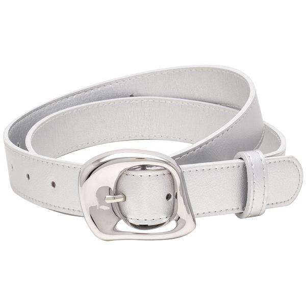 MODERN SHAPED SMOOTH BUCKLE BELT