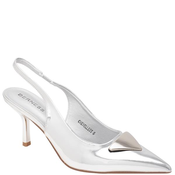 TRIANGLE DETAILED SLING HEEL 12 PAIRS