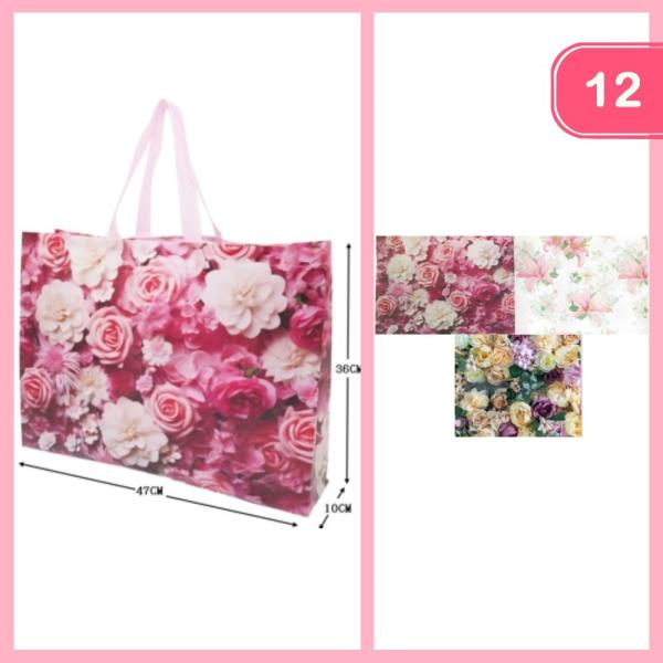FLOWER REUSABLE TOTE (12 UNITS)