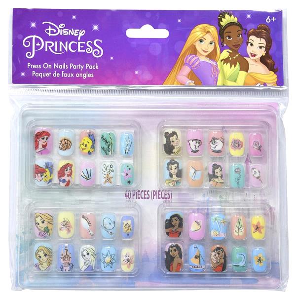 PRINCESS 40PC PRESS ON NAILS