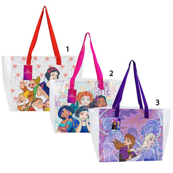 DISNEY PRINCESS AND FROZEN TOTE BAG